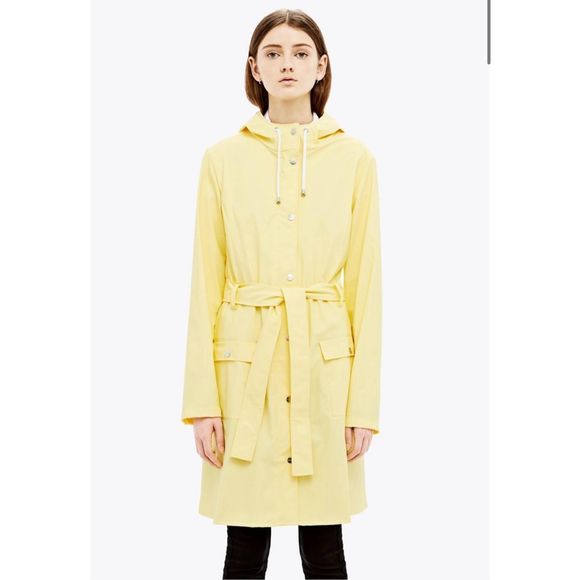 NWT Medium Curve W Jacket Straw Rains Unisex Waterproof - Picture 1 of 10